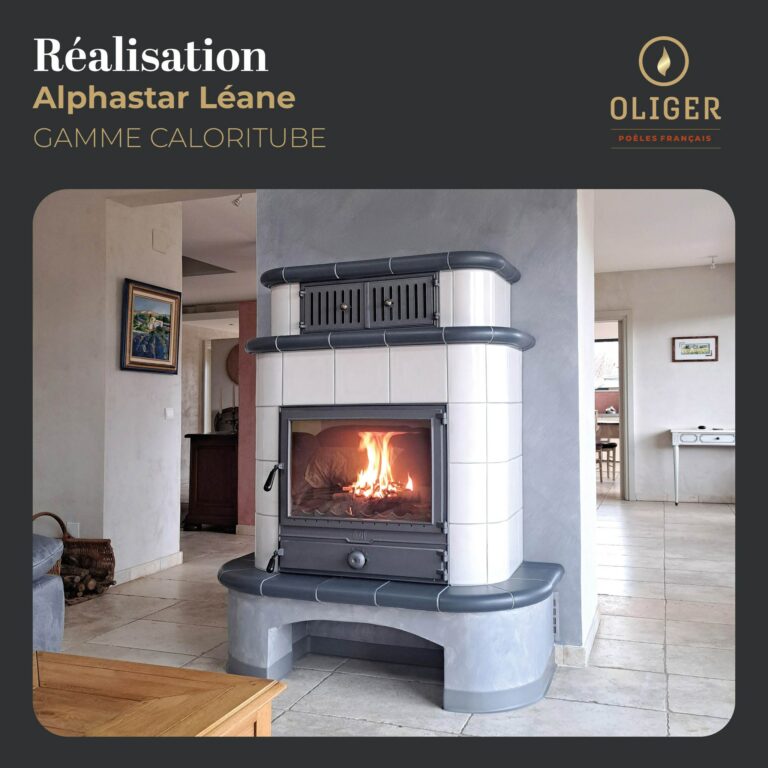 Oliger : Poêle à bois français alphastar Léane