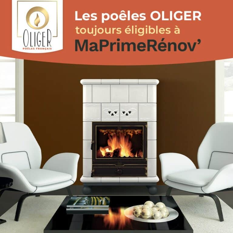Les poêles à bois et à granulés Oliger toujours éligibles